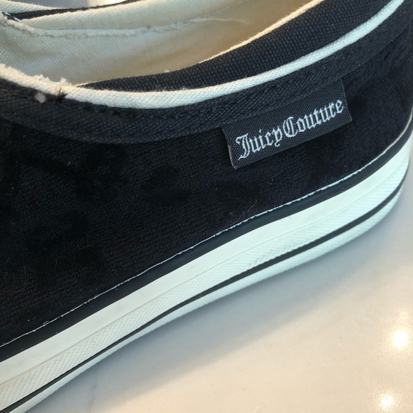 Juicy couture black velvet sneakers - Picture 7 of 8